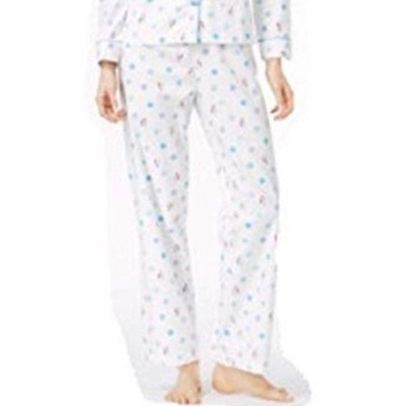 Charter Club Womens Printed Pajama Pants,1-Piece,Snow Flurrie,XXX-Large