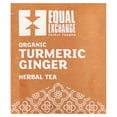 thumbnail image 2 of Equal Exchange Organic Turmeric Ginger, Herbal Tea, Caffeine-Free, 20 Tea Bags, 1.27 oz (36 g), 2 of 6