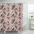 thumbnail image 1 of Cortina de Ducha ABPHQTO Acuarela Floral Rosa 165x180 cm, 1 of 2