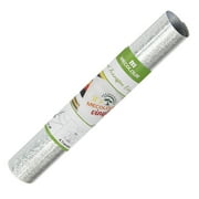 Angle View: MECOLOUR Silver Glitter Holographic Heat Transfer Vinyl HTV Glitter 12"*10" 2 sheets