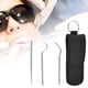 thumbnail image 3 of Juego de bolsa de palillos de dientes portátil, acero inoxidable, con soporte Juego de 4 Yuyangstore Palillos de dientes portátiles, 3 of 8