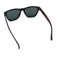 thumbnail image 5 of SA106 Polarized Sport Keyhole Bridge Sunglasses for Men UV400 Lightweight Plastic Matte Tortoise Frame - Green Lens, 5 of 6