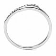 thumbnail image 2 of Rings for Women Silver 316L Stainless Steel DA159 - AAA Grade Cubic Zirconia in Clear, 2 of 6