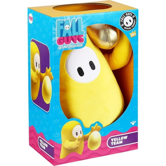 Yellow Team Medium Plush 12" / 30cm Collectible Soft Toy S2 62606 (Fall Guys)