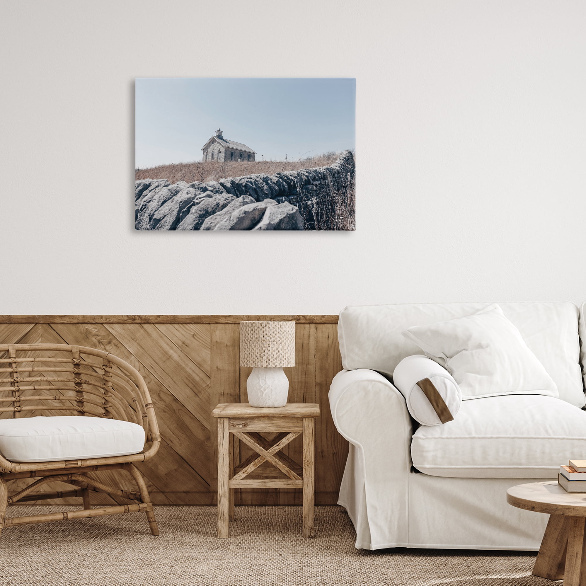 Stupell Industries One Room Schoolhouse Canvas Wall Art, design by Nathan Larson