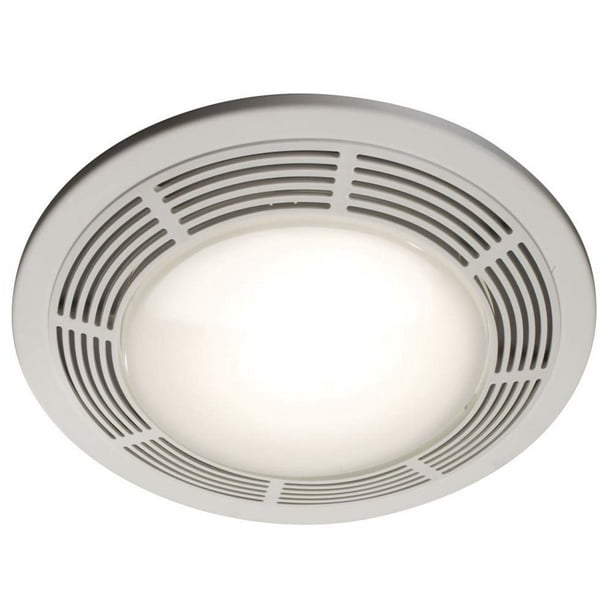 Broan Nutone 750 Round Fan And Light, Bathroom Fan Light Combo