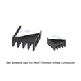 thumbnail image 2 of Black Self Adhesive Aluminum Heatsink 2B,14x14x7mm, 8.8x8.8x5mm, 10 Set Total 20 Pieces, 2 of 5