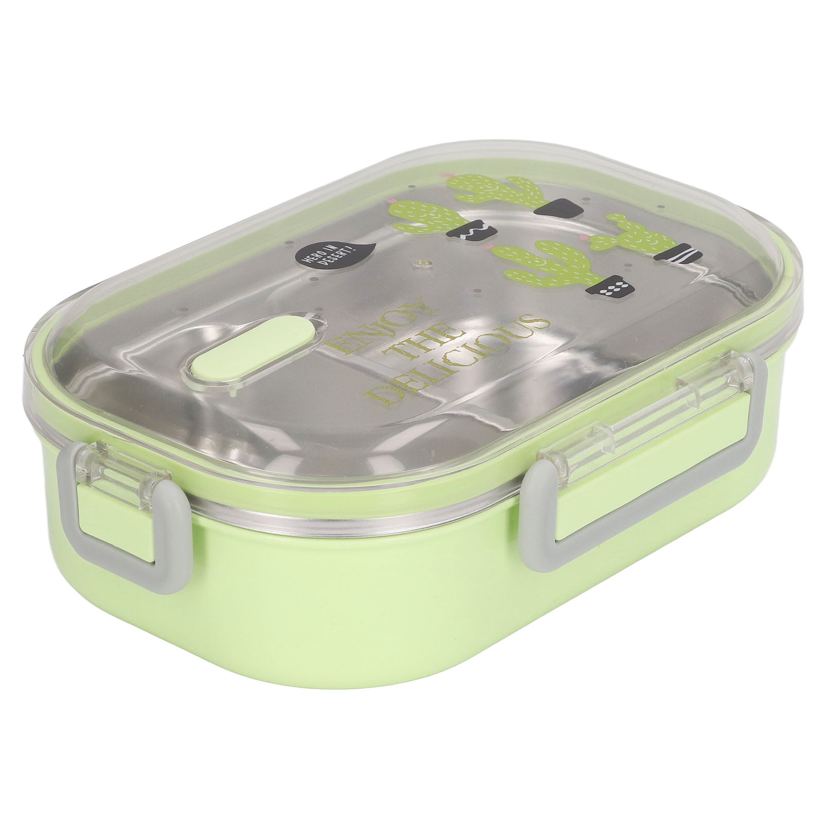 Pinnacle Thermoware 2-Pc Leak Proof Insulated Lunch Box Hot Food Container  Set, Green & Yellow 
