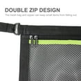 thumbnail image 2 of Graflsoa Upgraded Double Zipper Car Ceiling Storage Net for Clothes, Blankets, and More - Durable Polyester, Easy Installation, Space-Saving Design (Black, 54x80cm), 2 of 6