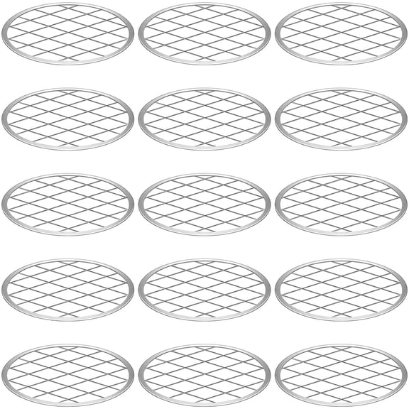 12 Pcs Wide Mouth Mason Jar Lids with Straw Hol