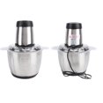 thumbnail image 1 of Stainless Steel Food Processor, Electric Meat Grinder, Multifunctional Kitchen Assistant with Copper Motor Efficient Cutting Grinding Machine, 1 of 7