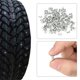 thumbnail image 5 of BR 100 tornillos antideslizantes para neumáticos de ruedas de 0.256 in y 0,3 pulgadas para coche, motocicleta, ATV, UTV (JX6.5-8-1), 5 of 10