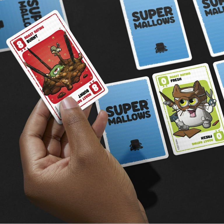 Supermallows Card Game, Marshmallow Superhero Game, Family Party