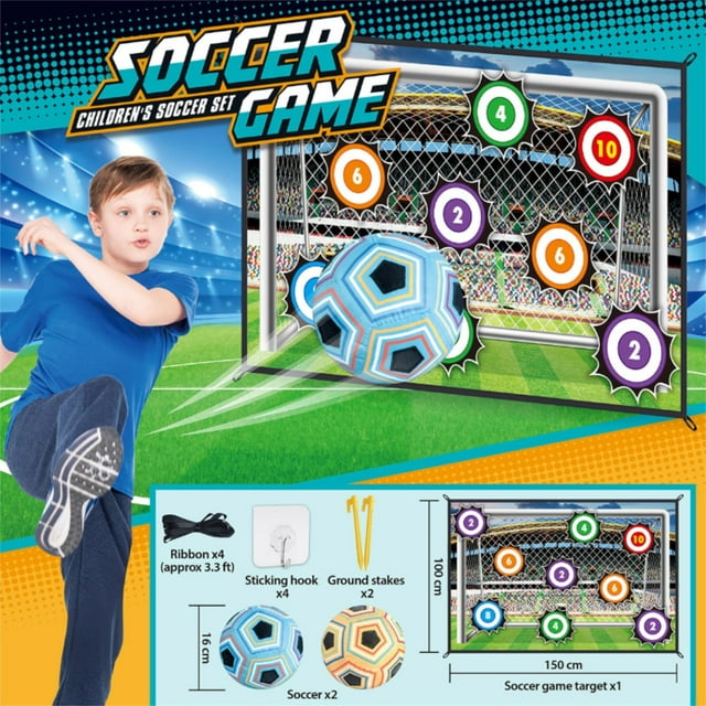 Jeux de Football pour Enfants Système de Score Intérieur et Extérieur Jouets de Sport pour Enfants