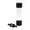 Black, variant on Cylindrical Ferrofluid In A Bottle Liquid Neodymiuma Office Toys 150ml
