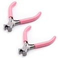 thumbnail image 3 of yingyy 2 Pieces Pliers Anti-slip Spring Loaded Nippers DIY Jewelry Making Splicing Fixing Bending Twisting Strippers Hand Tools End Plier 1Set, 3 of 6