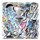 thumbnail image 1 of Pegatinas Tornados, vinilo impermeable, estilo anime, 55 unidades/lote, 5-7 cm, 1 of 5