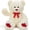Beige, variant on MaoGoLan 4ft Big Teddy Bear with Love Footprints 47"Giant Bear Plush Toys