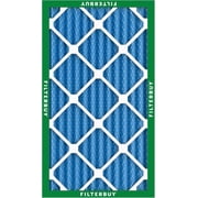 Filterbuy 14x22x2 Air Filter MERV 13 Smoke Defense, Pleated HVAC AC Furnace Filter Replacement, 3-Pack