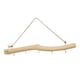 thumbnail image 4 of Gancho de rama de madera flotante, estante para colgar ramas con 5 ganchos, fácil de usar, gancho de madera duradero, montaje en pared, decoración de doblar mayimx Gancho de pared, 4 of 9