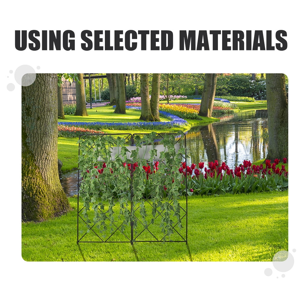 Worgeous 2Pcs Sturdy Plant Climbing Rack Gardening Plant Support Trellis Potted Plant Supporting Rack