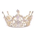 thumbnail image 1 of Rhinestone Crown Headdress for Bridal Wedding, 1 of 5