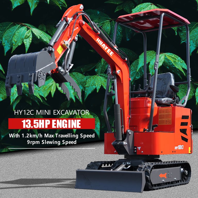 Excavators » Blog Archive » AGT-QH12 Mini Excavator 13.5HP 1 Ton Digger Excavators » Blog Archive » AGT-QH12 Mini Excavator 13.5HP 1 Ton Digger