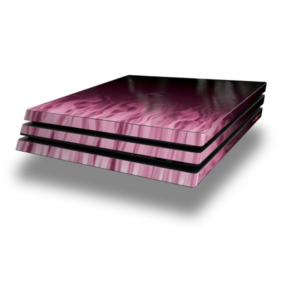 WraptorSkinz PS4 Pro Skin Wrap Fire Pink - Decal Style Skin fits Sony PlayStation 4 Pro Console