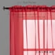 thumbnail image 4 of Cortina TOAVA DECO de gasa transparente roja, 115 x 114 cm, 2 paneles, 4 of 8