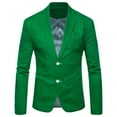 thumbnail image 2 of TIMIFIS Men's Blazer Jacket Casual Solid Single Rows Two Button Suit Jacket Fashion Formal Lapel Slim Wedding Blazer, 2 of 3