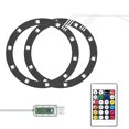 thumbnail image 3 of Tira Luces LED RGB para PS5/PS5 Slim Calcomanía Atmósfera Accesorios, 3 of 9