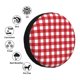 thumbnail image 4 of Fotbe Red Checkboard Funda de Llanta de Repuesto con Estampado, Engrosada, Ajuste Universal para Jeep, Remolque, RV, SUV, Camión-14 inch, 4 of 6