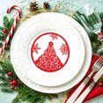 thumbnail image 4 of 4 Pieces Christmas Cutting Dies Snowflake Card Making Pattern High-carbon Steel Rust-proof Stenciling Mold Paper Card Making for Embossing, 4 of 6