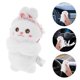 thumbnail image 5 of GOOHOCHY Conejito decorativo para coche, limpiaparabrisas, palanca de cambios, muñeco de conejo decorativo, muñeco de peluche para coche, bonitos accesorios para el interior del coche., 5 of 8