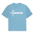 thumbnail image 1 of 2023 tops de manga corta para hombres y mujeres American street hip-hop punk letra impresa camiseta pantalones cortos, 1 of 5