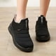 thumbnail image 3 of Botas de algodón cálidas de invierno, botas de nieve antideslizantes de gran tamaño, zapatos de algodón de moda para mediana edad, 3 of 6