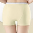 thumbnail image 6 of KHONTS Women's High Waist Underwear Plus Size Leakage Comfortable Breathable Ladies Panties for Daily Wear Yellow XL, 6 of 9