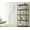 8#Black, variant on DUOSONG Walnut Color Oak Storage Bench, 3-Tier Beech Wood Shoe Rack For Entryway, Premium Storage Organizer For Bathroom, Living Room, Bedroom, Hallway, Patio, Kitchen Walnut Solid Wood Display,