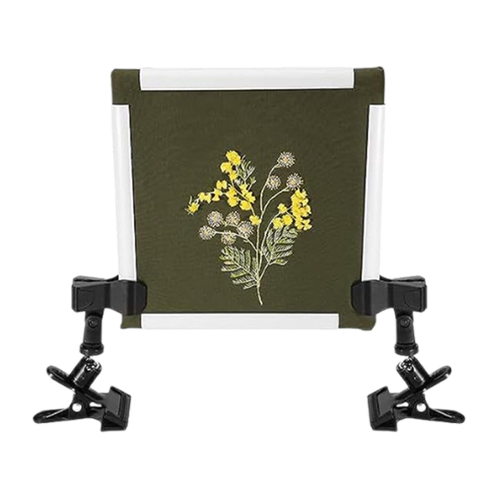 amagogo 2 Pieces Embroidery Hoop Holder Universal Stitching Sewing Cross Stitch Rack