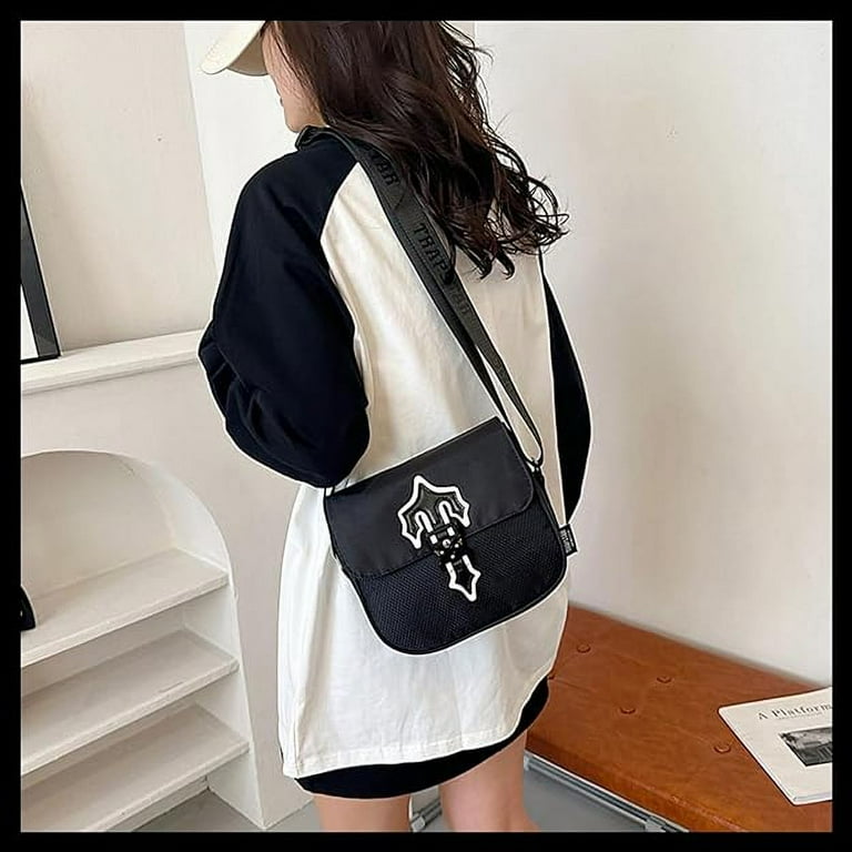 Gomayee Trapstar Crossbody Bag, Fashion Nylon Shoulder Bag Purse