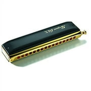 Hohner Super 64X Gold Plated Chromatic Harmonica - Key of C