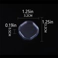 thumbnail image 3 of Thinsony 100 Pieces Coin Capsules Dustproof Transparent Specie Container Scratch-Resistance Lightweight Display Cases Collectibles, 3 of 9