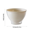 thumbnail image 3 of Cesta de drenaje de doble capa con forma de cuenco: cesta para lavar frutas y escurrir verduras, recipiente de almacenamiento y servicio de cocina de PET apto para alimentos, diseño compacto, 3 of 6