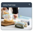 thumbnail image 6 of Food Grade Plastic Ziplock Bags, Airtight Resealable Storage Pouches for Home Use, Keep Food Fresh, 9.45x2.76x1.97in Set, 6 of 9