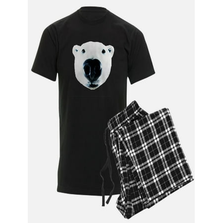CafePress - Polar Bear Sniff - Men's Dark Pajamas