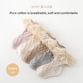 thumbnail image 2 of Osdhezcn Girls Ruffle Socks for Girls Lace Socks Cute Frilly Socks Toddler Ruffle Socks Ankle Lace Socks for 0-5 Years 5-color, 2 of 18