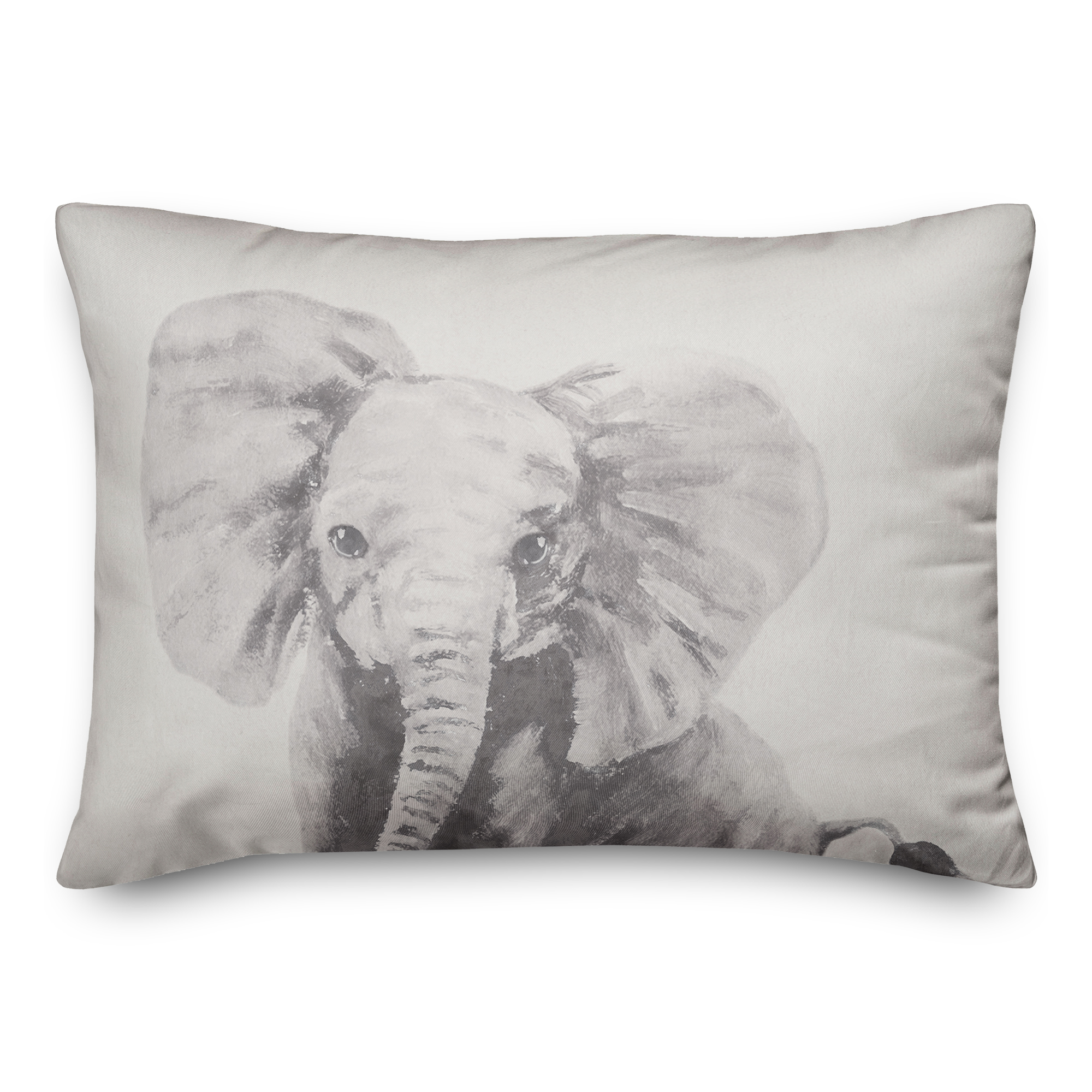 Creative Products Baby Elephant 20 x 14 Spun Poly Pillow