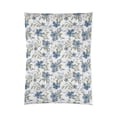 thumbnail image 2 of Watercolor Blue Floral Design Comforter, 2 of 2