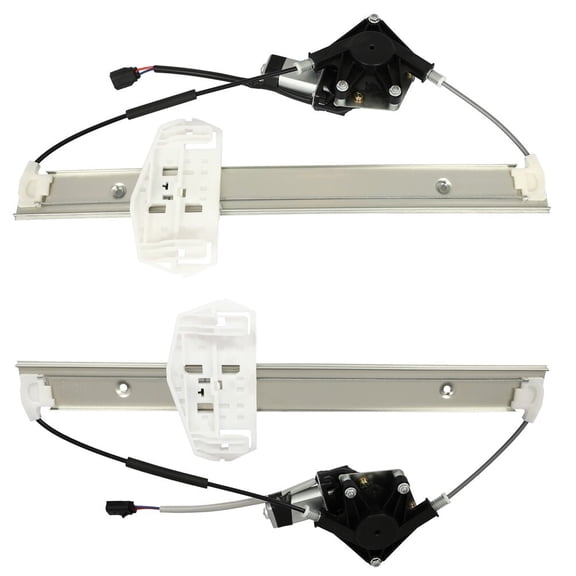 SCITOO Power Window Regulator W/ Motor fit for 2007 2008 2009 2010 2011 2012 2013 2014 2015 2016 2017 2018 for Jeep Wrangler Rear Left,Rear Right Side 748-910