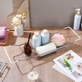 thumbnail image 4 of Minkissy Bath Organizer Tray Bath Basin Rack Rectangular for Shower 1Pack, 4 of 8